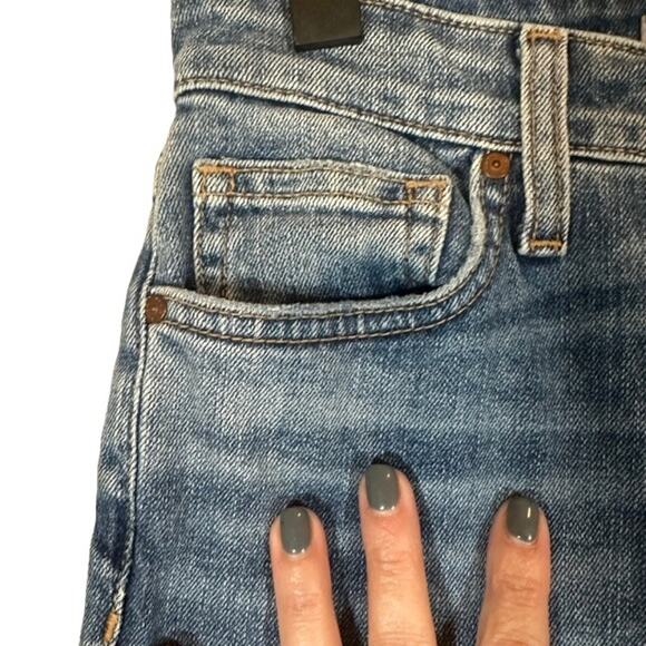 Joe's Jeans Blue Cotton Blend High Rise Skinny Ankle Denim Jeans Women Sz 26 - Picture 4 of 10